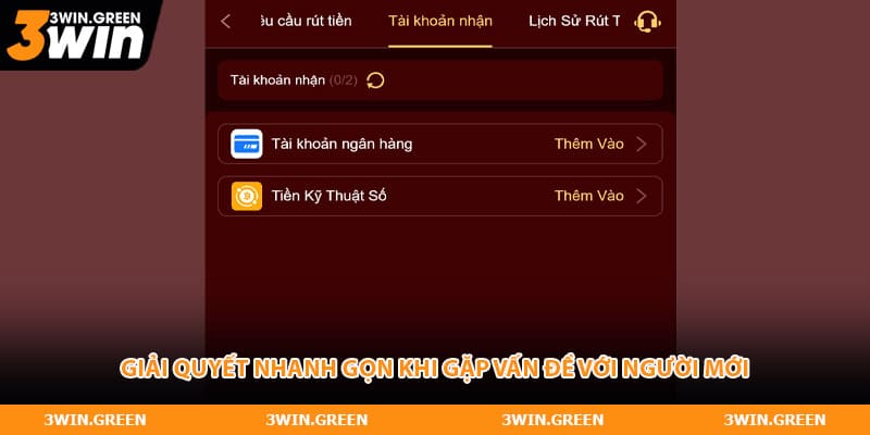 Giải quyết nhanh gọn khi gặp vấn đề với người mới